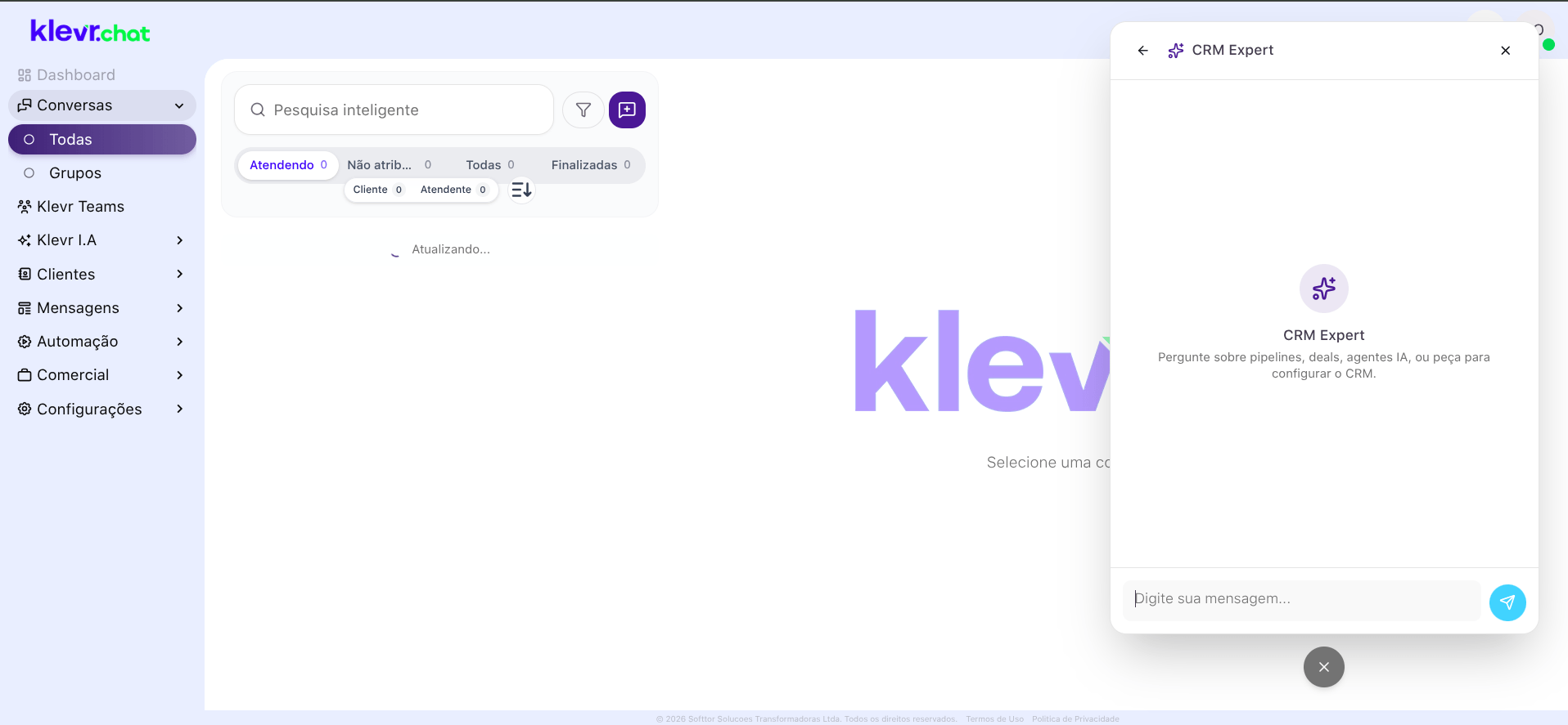 Klevr CRM - Prospecção inteligente de leads